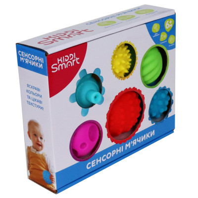 Развивающая игрушка Kiddi Smart Сенсорные мячики (4434-KS) Винница - изображение 5