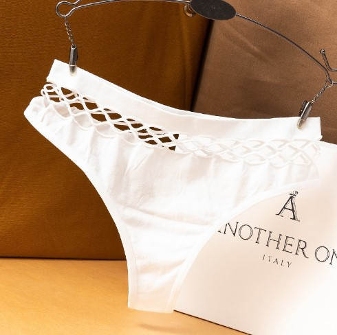 Жіночі стрінги висока талія 42-44 білий Київ - фото 4