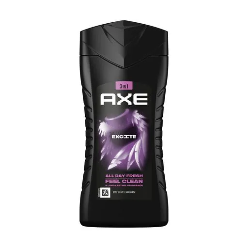 Гель для душу 3 в 1 Axe Excite чоловічий 400 мл Львів