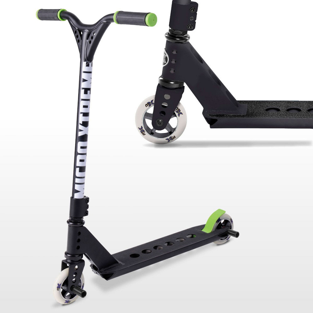 Самокат Micro серії Trixx & Ramp - Чорний Дніпро - фото 4