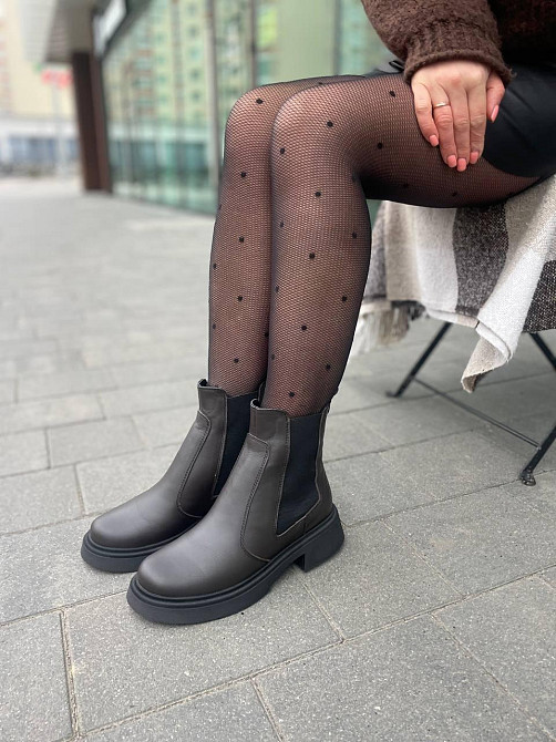 Edan Instruments Черевики жіночі EDAN 217 шоколадні (зима, шкіра натуральна) (5700) Коломия - фото 1