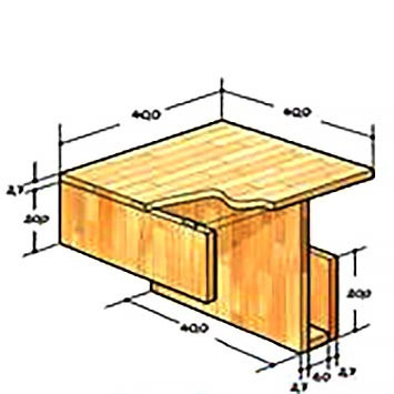 Столик на підлокітник "Латакунга" мускат Миколаїв - фото 2