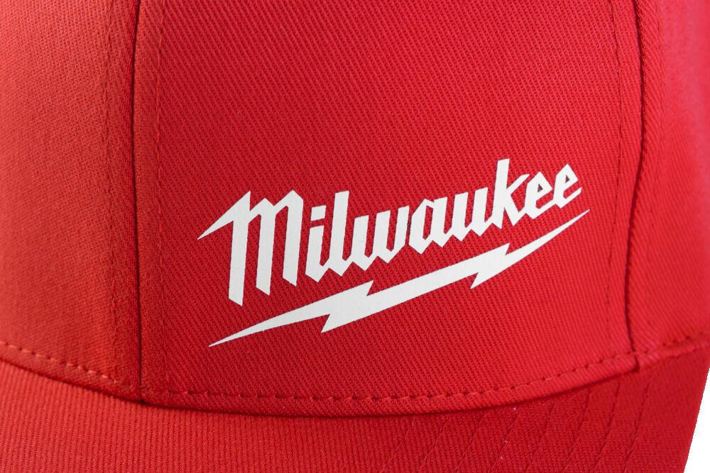 Бейсболка BCS RD SM MILWAUKEE, червона, розмір S/M Одеса - фото 4