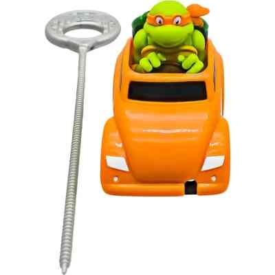 Игровой набор Funrise TMNT Черепашки-ниндзя классические Гонщик с лаунчером Микеланджело (71018) Винница