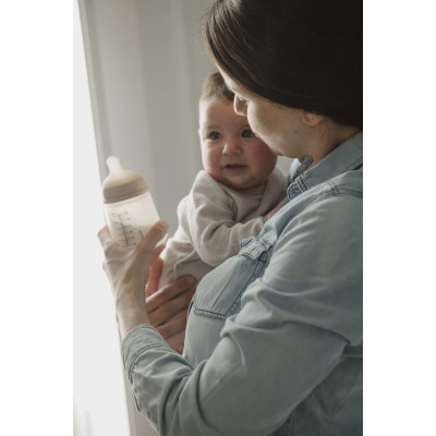 Пляшечка для годування Suavinex Zero. Zero Beige 180 мл, повільний потік (308413) Вінниця - фото 4