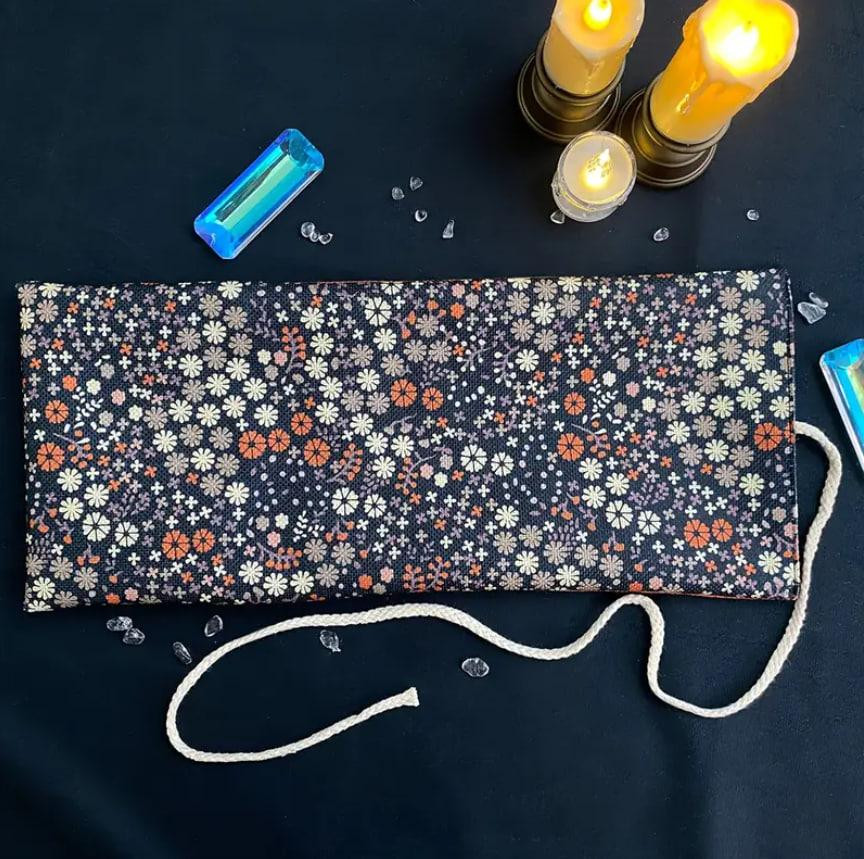 Сумка для хранения карт Таро с цветочным узором, чехол для карт таро 38*17 см. Киев - изображение 5