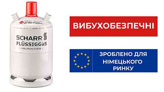 Балон вибухобезпечний 27 л Scharr Код: 013362 Ровно