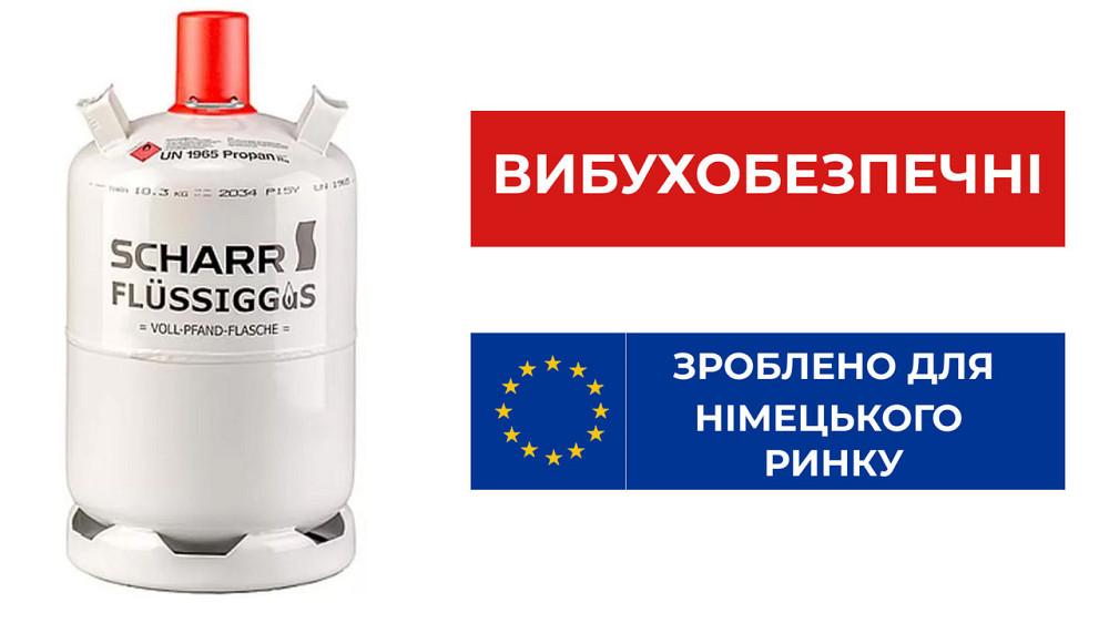 Балон вибухобезпечний 27 л Scharr Код: 013362 Ровно - изображение 1