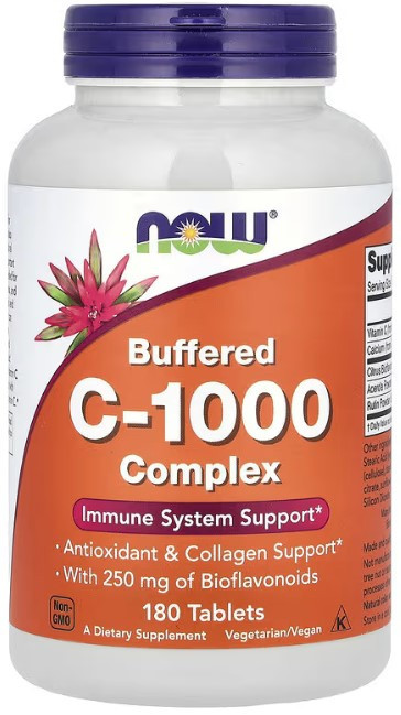 Витамин С-1000 Now Foods Buffered C-1000 180 таблеток Киев - изображение 1