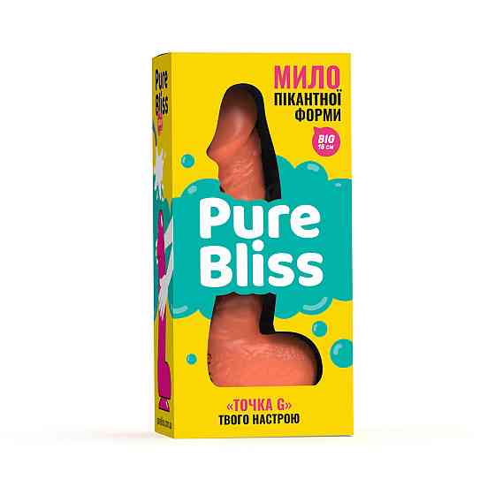 Мило член Pure Bliss 18 см Orange Sex Aura Київ