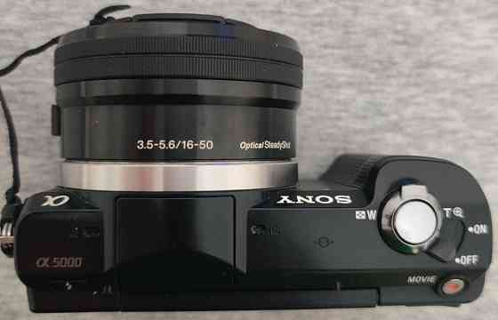 Sony Alpha 5000 Black фотоаппарат фотокамера. Киев