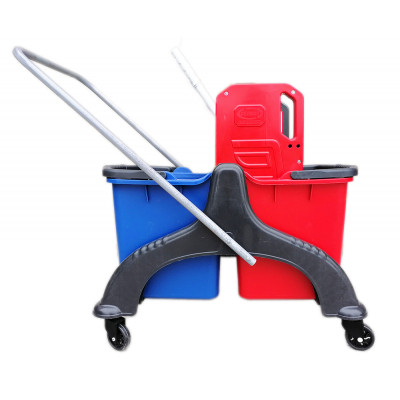 Відро для швабр Planet Household візок для прибирання на 2 відра з віджимом 25+25 л (10249) Вінниця - фото 2