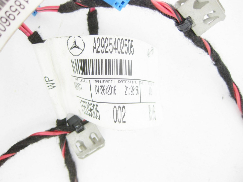 Mercedes-Benz  A2925402505 Джгут дротів на динаміки в обшивці багажника GLE Coupe C292 Одеса - фото 5