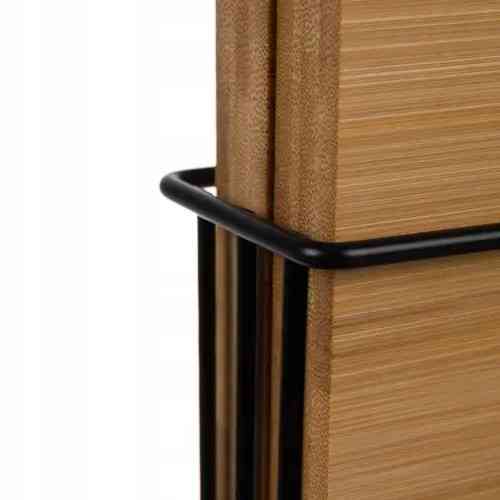 Кухонні дошки бамбукові обробні 4 шт з підставкою Ruhhy (19338) Нововолинськ