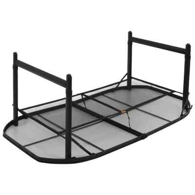 Туристичний стіл Bo-Camp Northgate Oval 150x80 cm Black/Grey (1404188) Вінниця