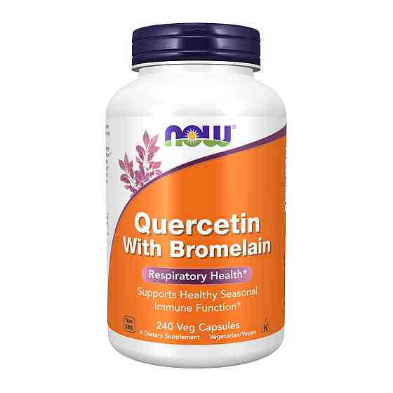 NOW Foods Quercetin with Bromelain  240 капс Киев