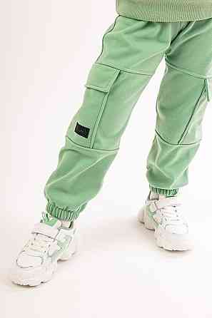 Костюм детский, спортивный х/б 100% (серый меланж, ментол, сиреневый,розовый, желтый) Крохатушка одяг 92, Ментол Киев