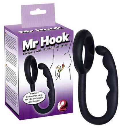 Анальна пробка -Mr.Hook Cockring sw Sex Aura Київ