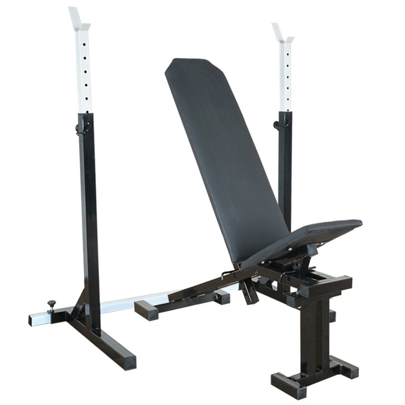 Скамья для жима с отрицательным углом до 300 кг + стойки под штангу до 250 кг Киев - изображение 1
