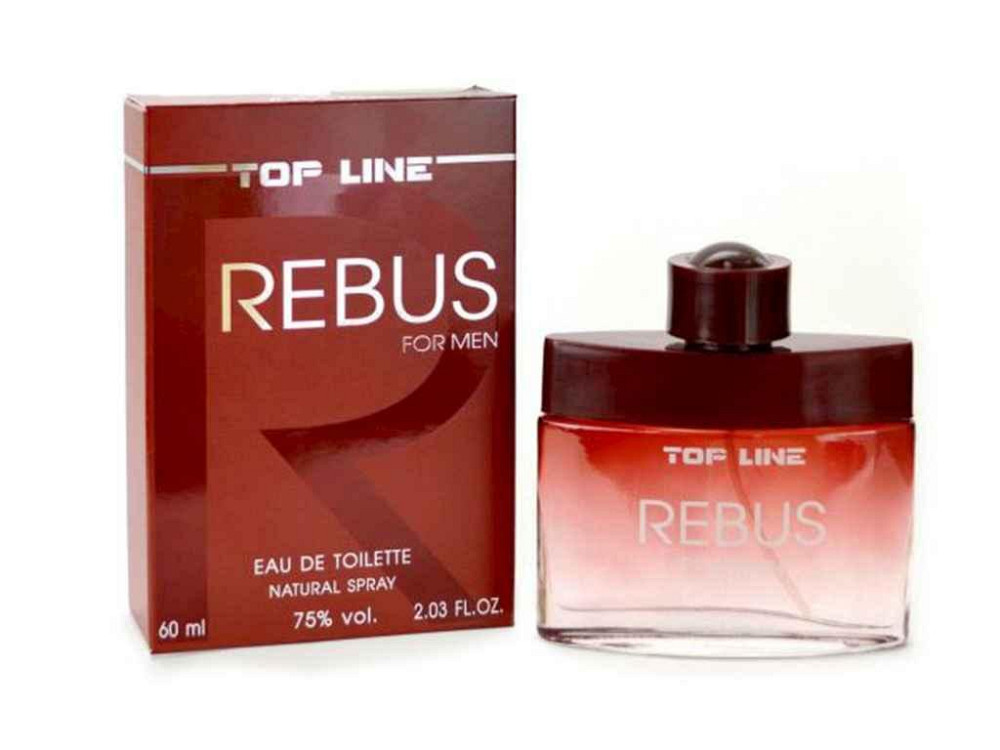 Туалетная вода чел. REBUS (60мл.) ТМ TOP LINE Киев - изображение 1