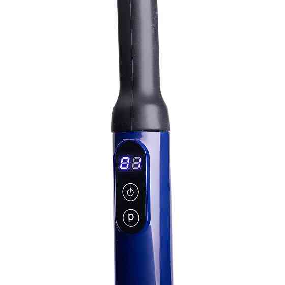 Перкуссионный ручной массажер аккумуляторный 17 Вт зарядка от USB до 3200 об/мин Синий HP-11-11BL Киев