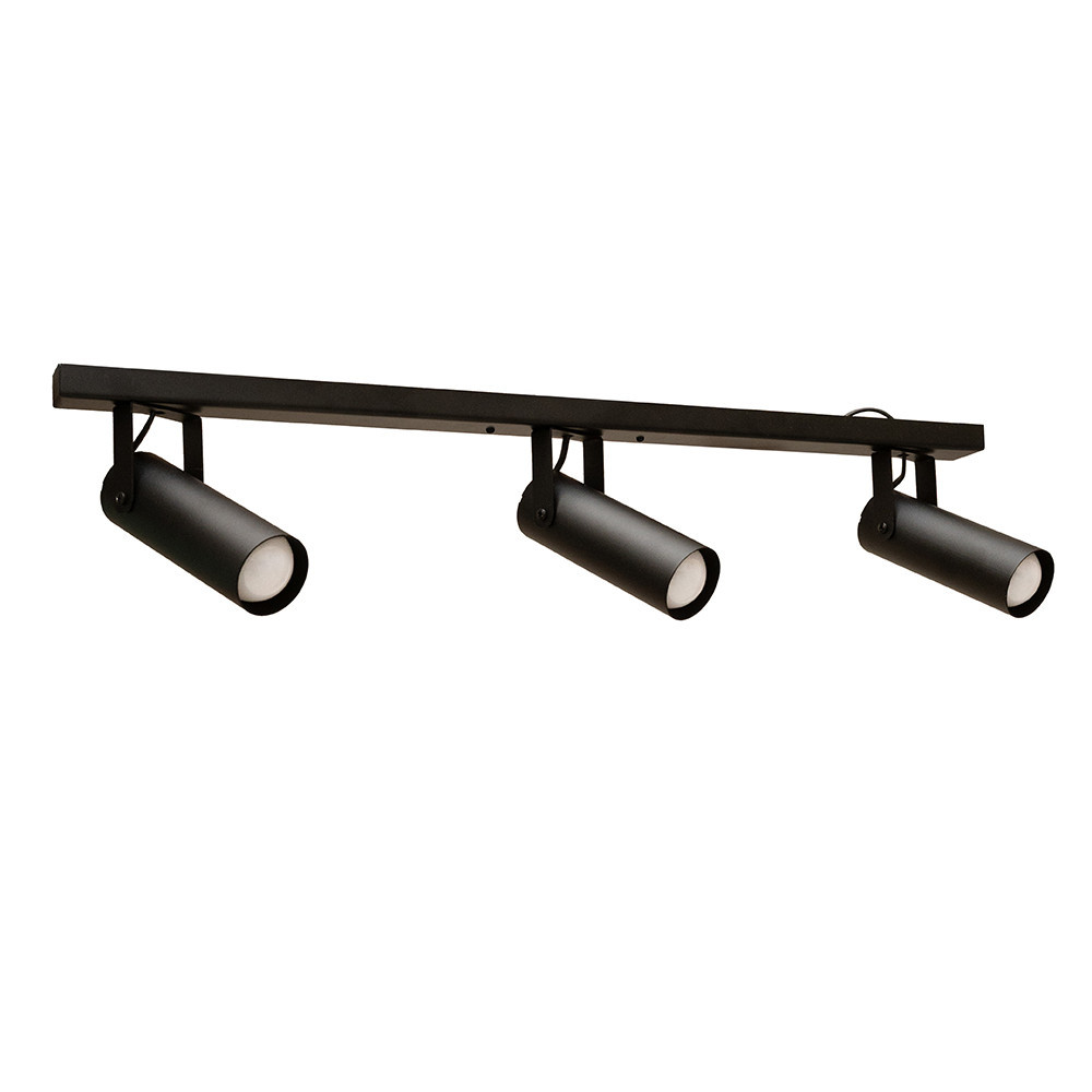 Светильник потолочный спот поворотный MSK Electric Focus под три лампы Е27 черный  NL 14050-3 BK Одесса - изображение 5