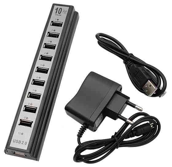 USB-хаб Ednet USB 2.0 9 USB HUB / 5005 Дніпро