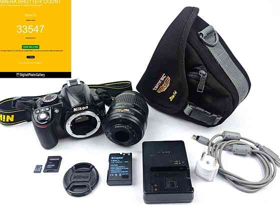Дзеркальний Фотоапарат Nikon D3100 KIT з картою пам'яті 8Gb та сумкою Киев