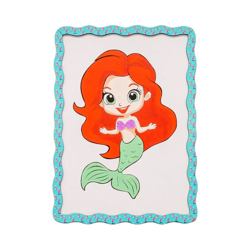 Дитячий набір для розпису по дереву "Русалка" Puz-22963 формат А4 Вінниця - фото 1