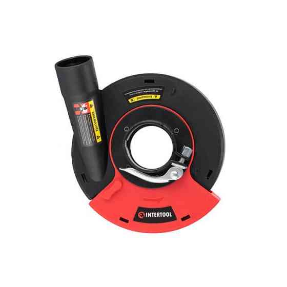 Кожух з відводом пилу під КШМ, 125 мм, для шліфування INTERTOOL ST-0004 Київ