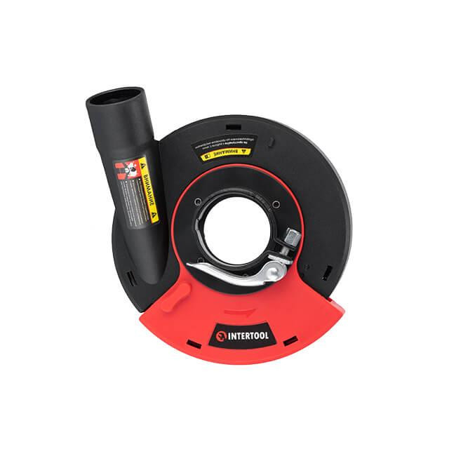 Кожух з відводом пилу під КШМ, 125 мм, для шліфування INTERTOOL ST-0004 Київ - фото 4