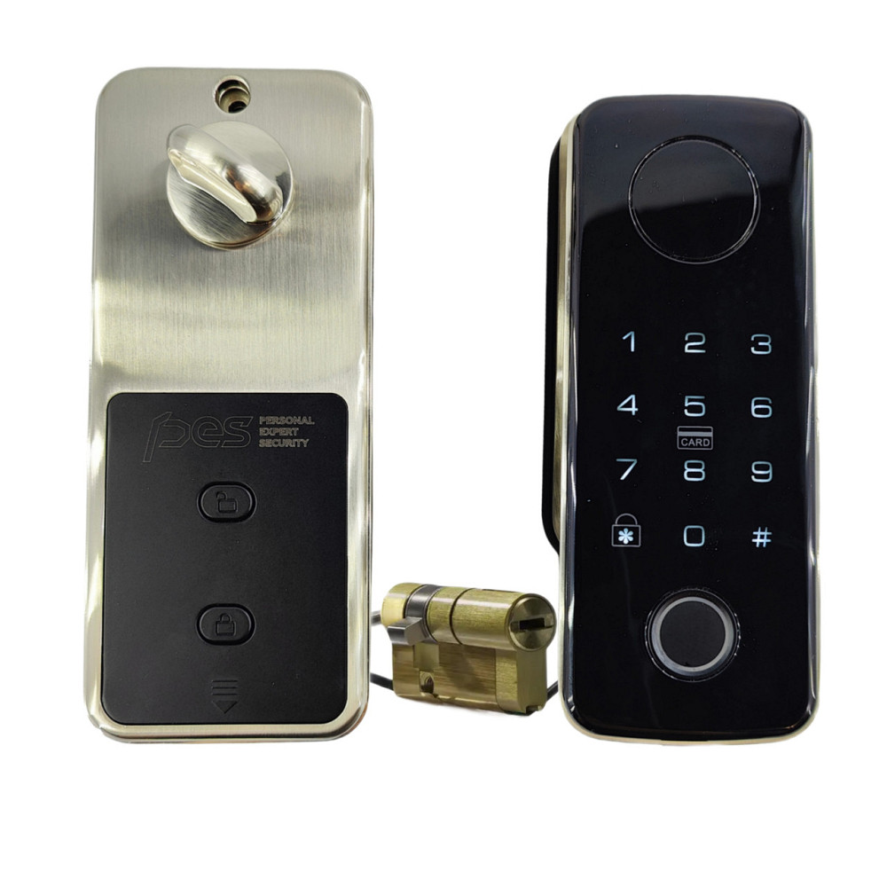 Смарт замок PES David нержавеющая сталь Киев - изображение 11