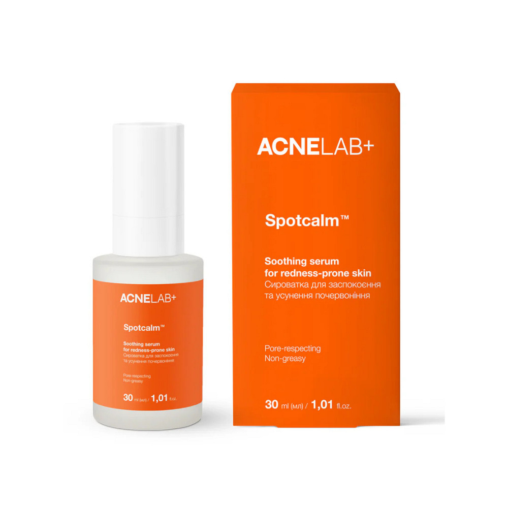 Сыворотка для успокоения и устранения покраснений Spotcalm Soothing serum for redness-prone skin ACNELAB+ 30 мл Киев - изображение 13
