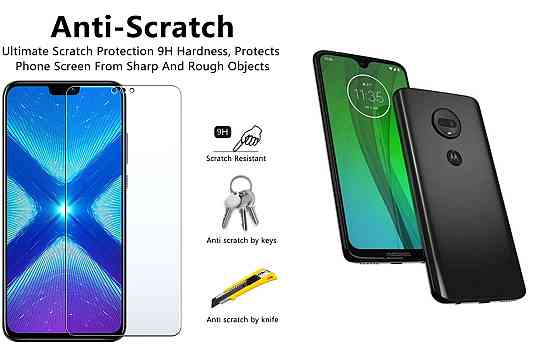 Защитное стекло NeoGlass для Motorola Moto G7 – ультрапрозрачное и устойчивое Киев