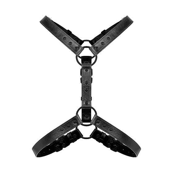 Портупея Bedroom Fantasies: Max Bondage Harness, чорна Sex Aura Київ