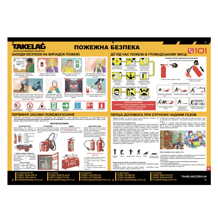Плакаты из охраны труда и пожарной безопасности Одесса - изображение 9