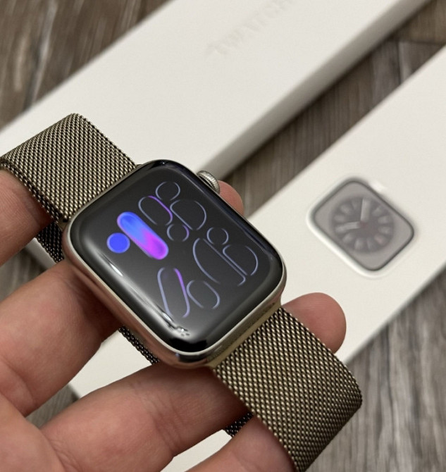 Apple Watch 8 45mm lte gps stainless steel. Харьков - изображение 6