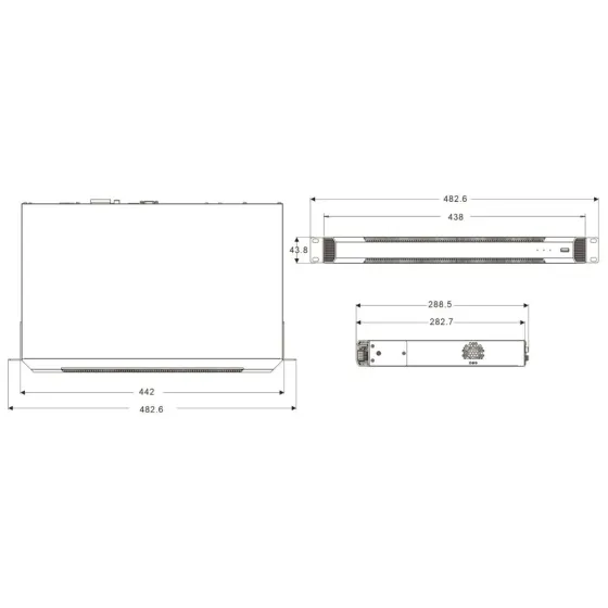 Сервер керування TVT TD-A702E2-A0 для системи відеоспостереження (77-00437) Киев