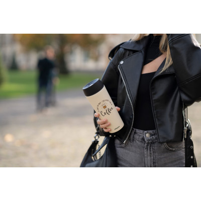 Термочашка Ardesto Coffee Time 450 мл Бежева (AR2645C) Вінниця - фото 9