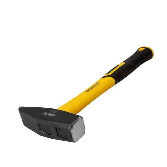 Молоток 1000г слесарная фибергласовая ручка SIGMA (4316101) Ровно