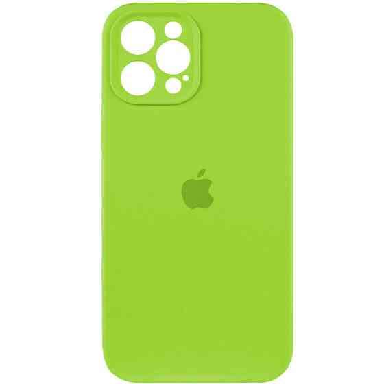 Чохол для смартфона Silicone Full Case AA Camera Protect for Apple iPhone 12 Pro 24,Shiny Green Киев