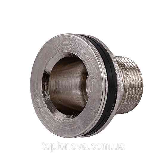 Врезка в бак 3/4″Н никелированное усиленное NO304R OPTIMUM Черновцы