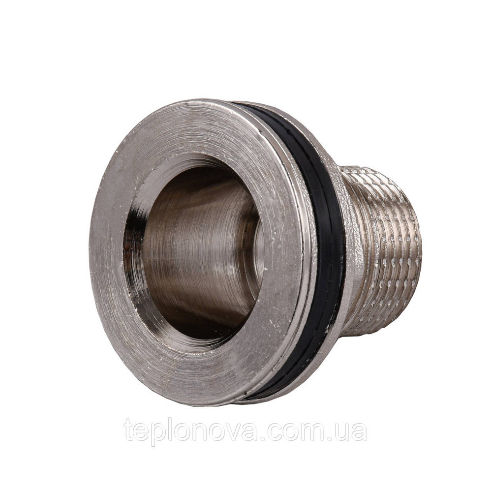 Врезка в бак 3/4″Н никелированное усиленное NO304R OPTIMUM Черновцы - изображение 2