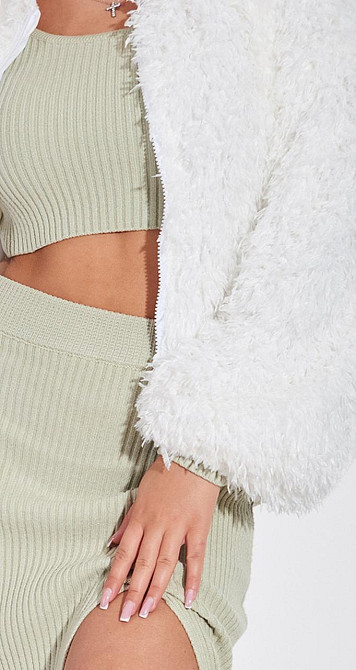 Хутряний бомбер (42) Київ - фото 3