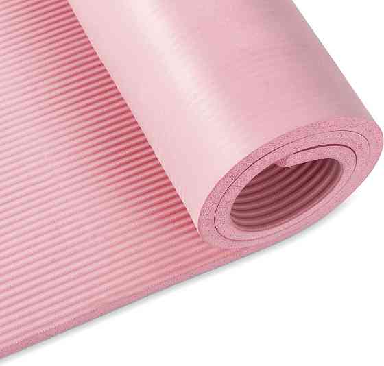 Коврик (мат) для йоги и фитнеса Gymtek NBR 1см розовый Киев