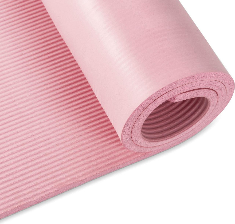 Коврик (мат) для йоги и фитнеса Gymtek NBR 1см розовый Киев - изображение 6