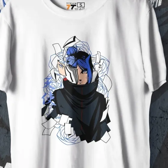Футболка мужская с принтом Наруто Конан Размер 48 Anime0312 Днепр