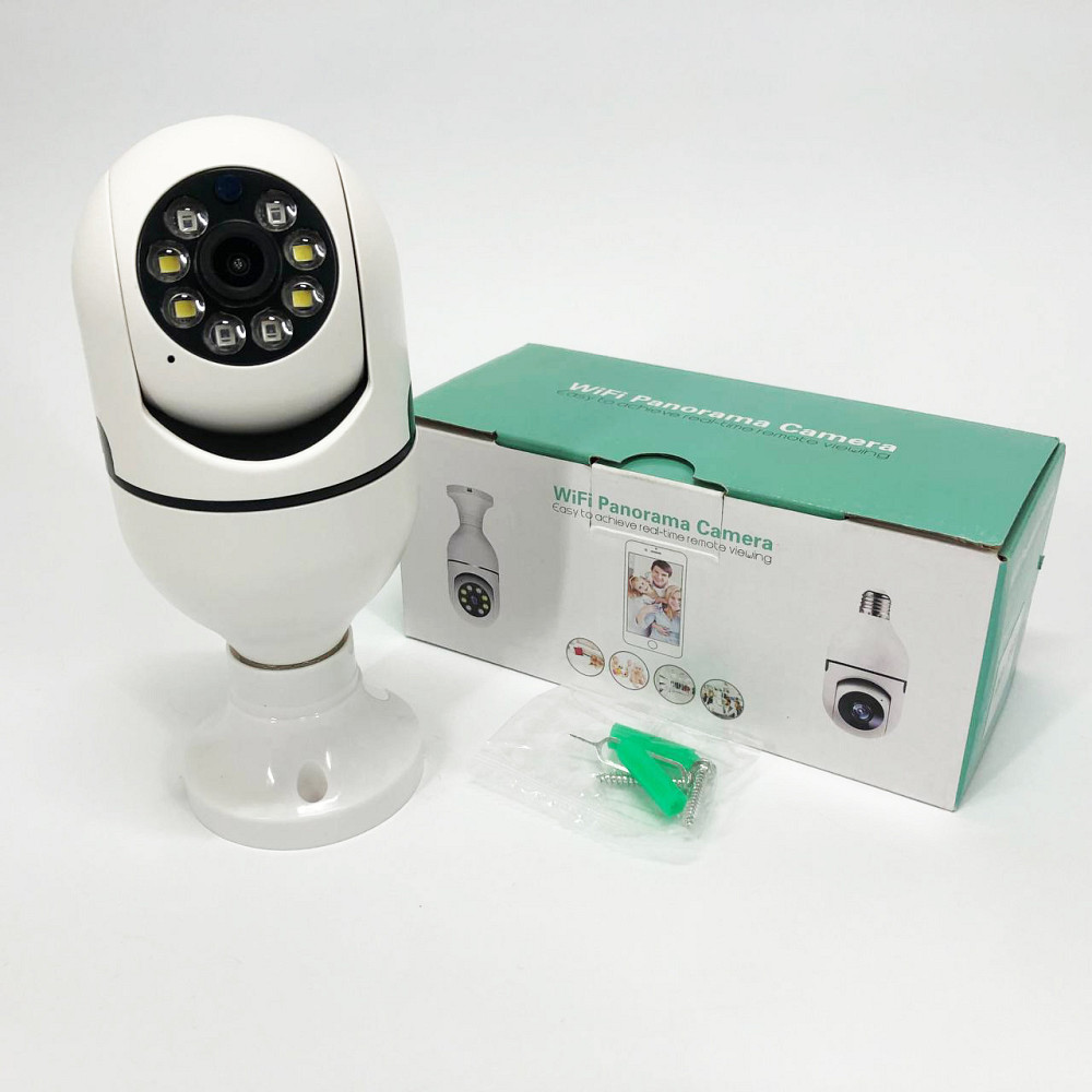 Устройство записи для камер видеонаблюдения CAM L1 E27 WIFI IP, Видеонаблюдения поворотные BY-17 Львов - изображение 1