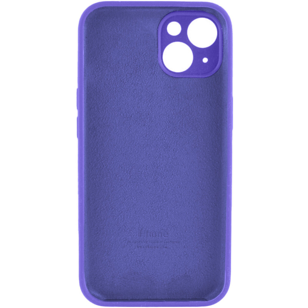 Чохол для смартфона Silicone Full Case AA Camera Protect for Apple iPhone 14 22,Dark Purple Киев - изображение 4