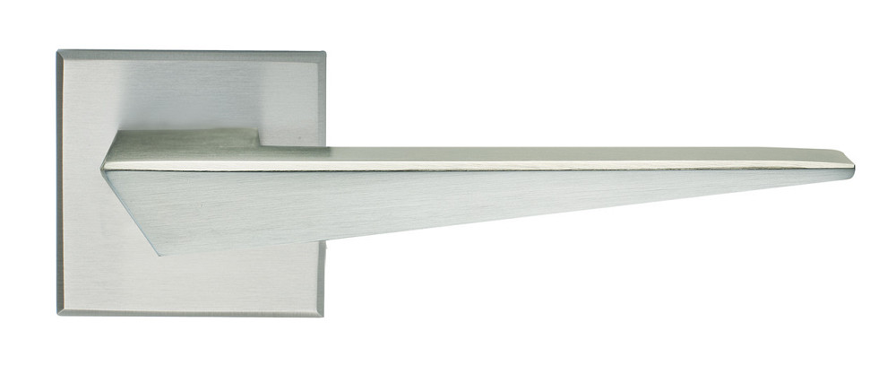 Ручка дверна ILAVIO 2376 хром матовий Київ - фото 1